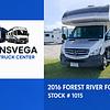 RV for Sale: 2016 FORESTER