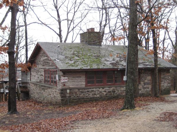 one of the many buildings