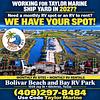 RV Lot for Rent: Bolivar Beach and Bay Rentals, Bolivar Peninsula, TX