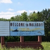 Sign For Nearby Attraction