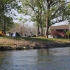 Tent camping area.