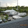 looking over to garage