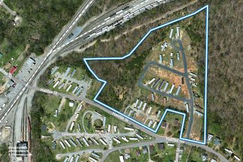 Aerial View of Mobile Home Parks