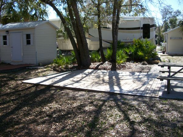 Rear Wood Patio Lot 199