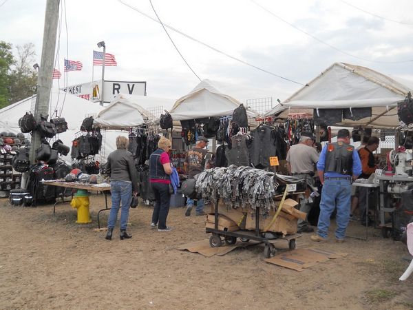 Bike Week Vendor Booths