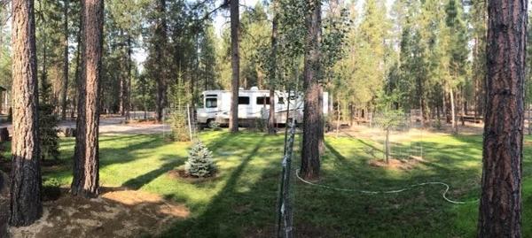 RV lot viewed from my home