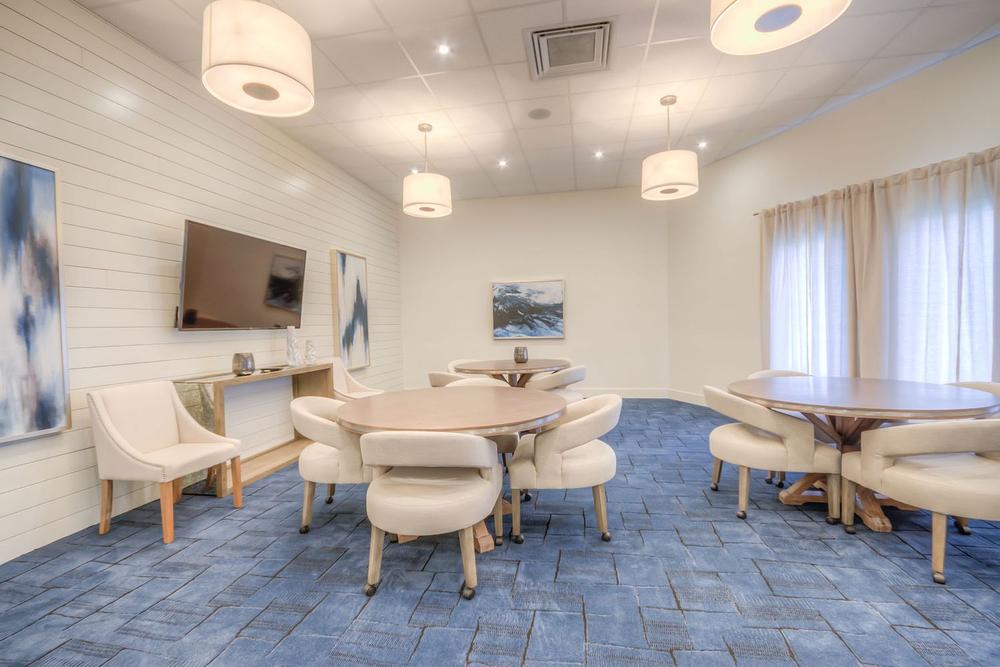 Clubhoue lounge area