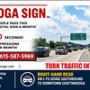 Billboard for Rent: The Chattanooga Sign, Chattanooga, TN