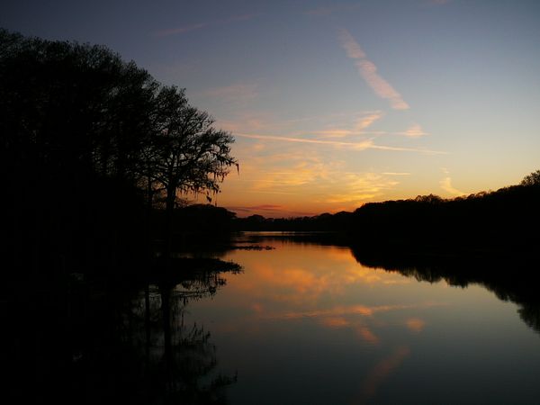 Sunset at the Withlacoochee
