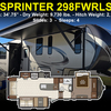 RV for Sale: 2018 Sprinter 298fwrls