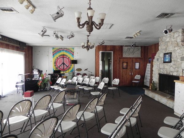 inside