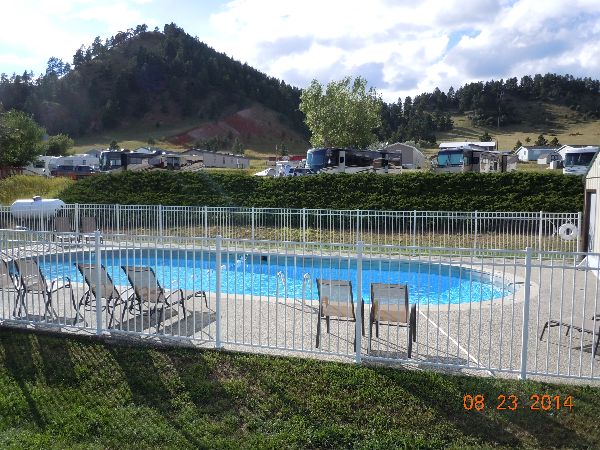 heated pool