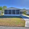 Mobile Home for Sale: Move-In Ready 2/2 With Semi Private Backyard In 55+ Park, Lake Wales, FL