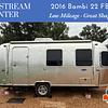 RV for Sale: 2016 BAMBI 22FB
