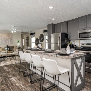 Living Room & Kitchen