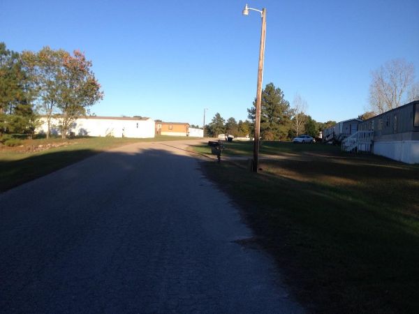Entrance way to Mobile Home Park