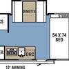 RV for Sale: 2018 CLIPPER ULTRA-LITE 17BHS