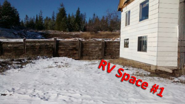 RV Lot 1 next to house