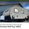 RV for Sale: 2018 CHEROKEE WOLF PUP 16BHSC