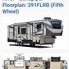 RV for Sale: 2021 SANDPIPER 391FLRB