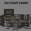 RV for Sale: 2021 ESCAPE E180RBT