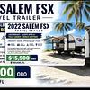 RV for Sale: 2022 SALEM FSX 178BHSK