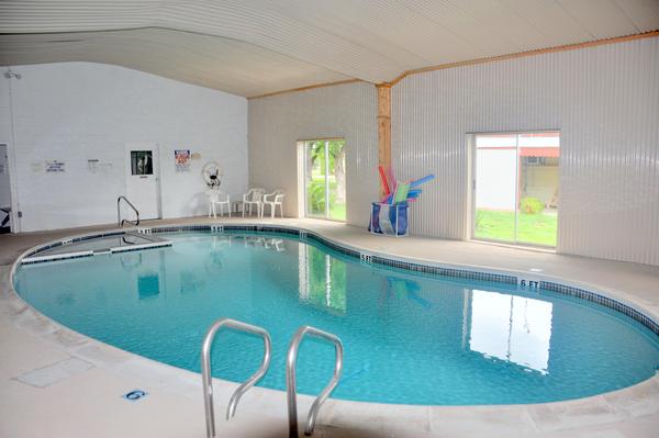 INDOOR HEATED POOL AREA