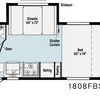 RV for Sale: 2022 MICRO MINNIE 1808FBS