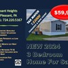 Mobile Home for Sale: ACT NOW & SAVE BIG on Your New Home! BRAND NEW-MOVE IN READY!  FINANCING AVAILAVLE!, Mount Pleasant, PA