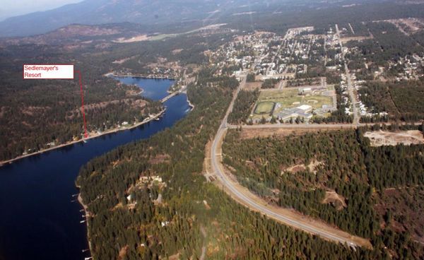 RV park and marina in Spirit Lake, ID