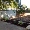 Storage building 10 x 12 and garden or pet area
