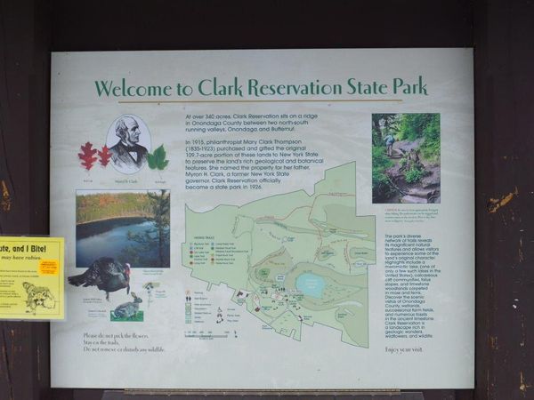 Parcel is surrounded by Clark Reservation State Park