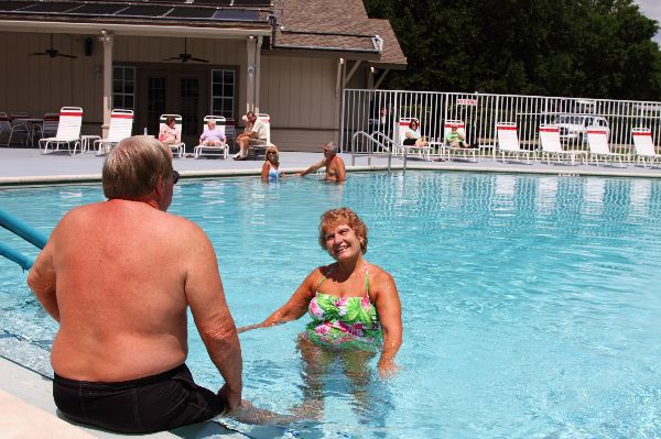 Outdoor Heated Pool & Hot Tub