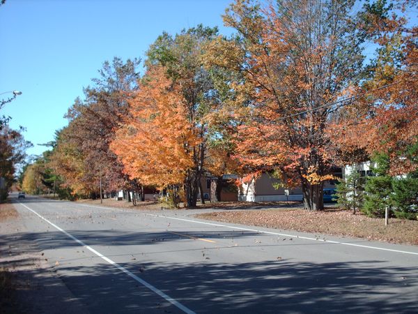 Leather Av. looking west