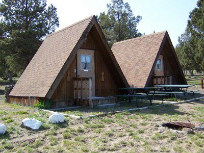 A frame cabins